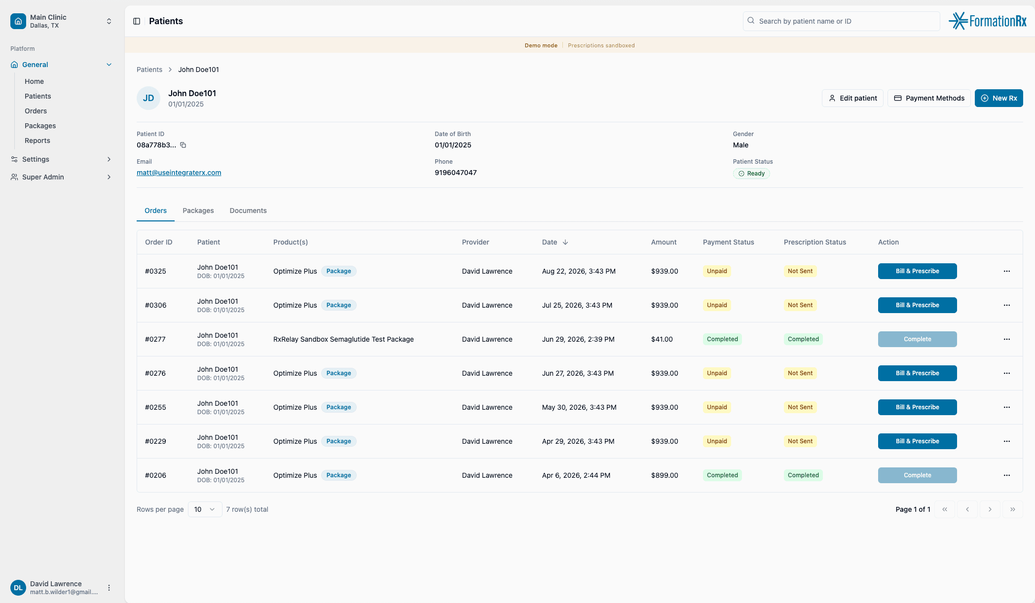 Dashboard Preview